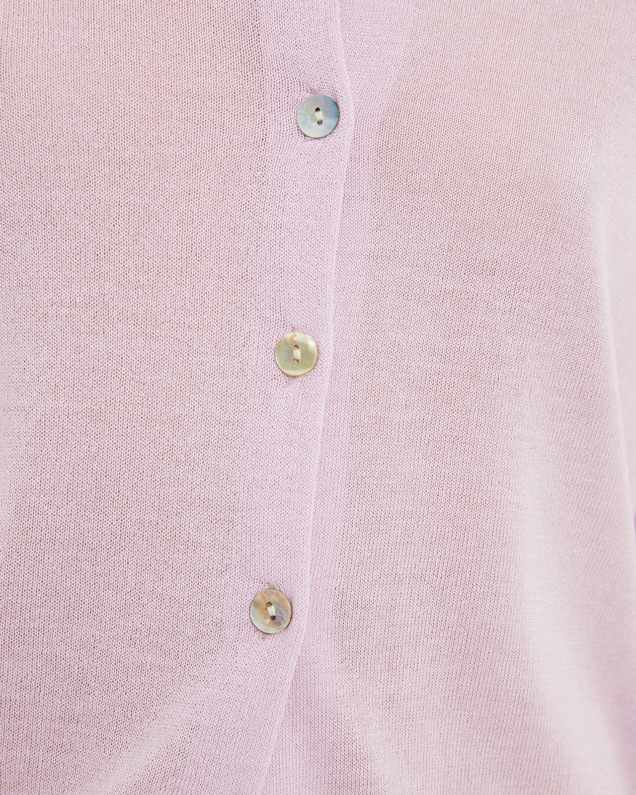 Cardigan Básico com Fecho de Botões Lilás-5