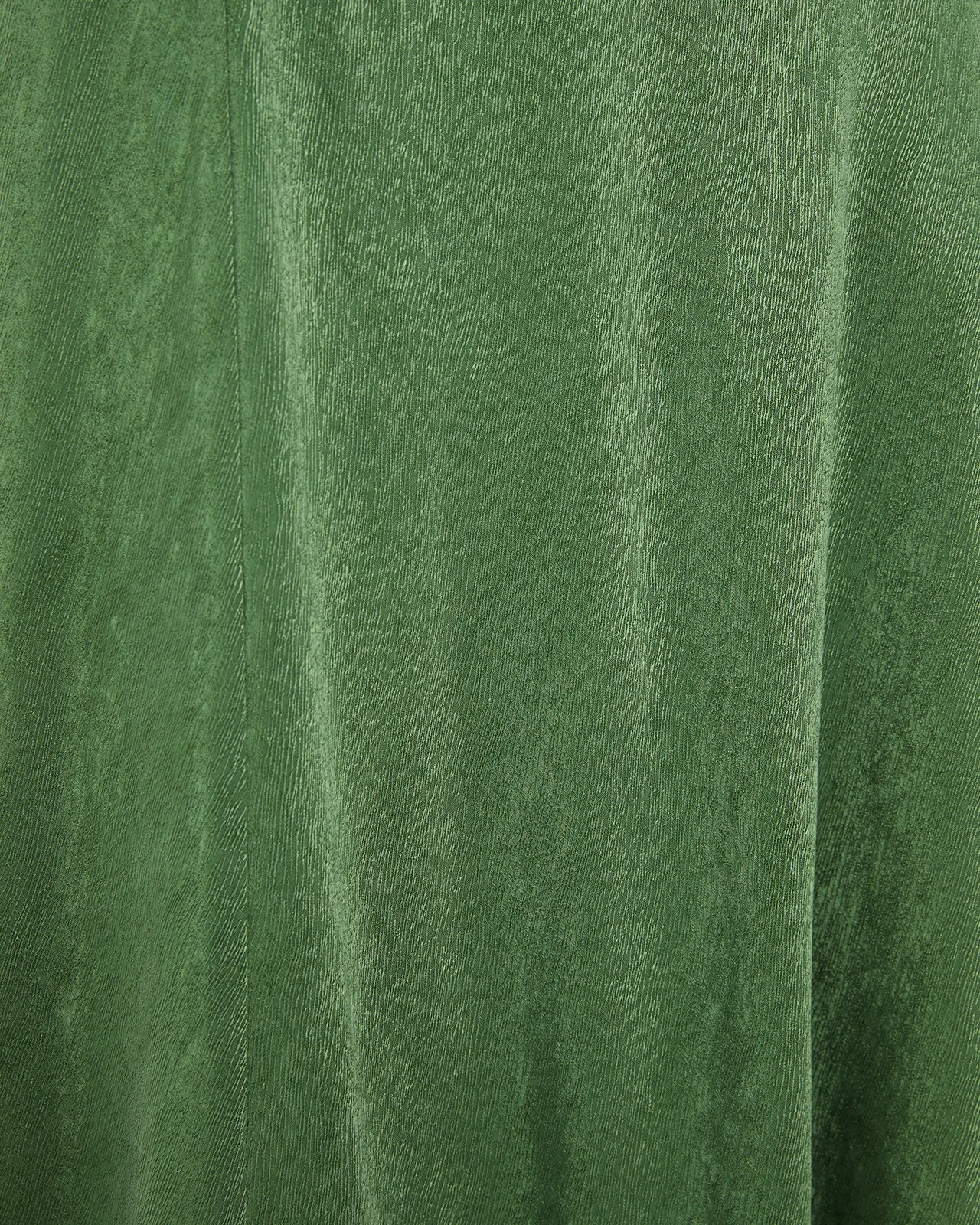 Vestido Comprido em Tecido Jacquard com Decote Halter Verde-5