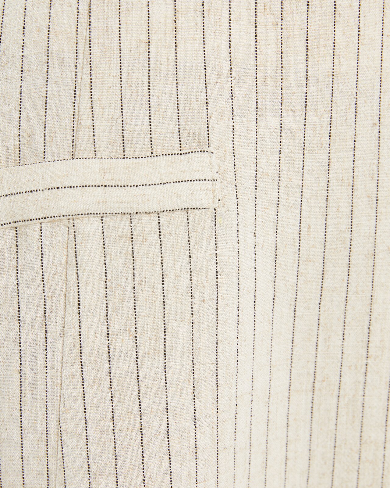 Vestido Ajustado e Curto com Riscas Diplomáticas Bege-5