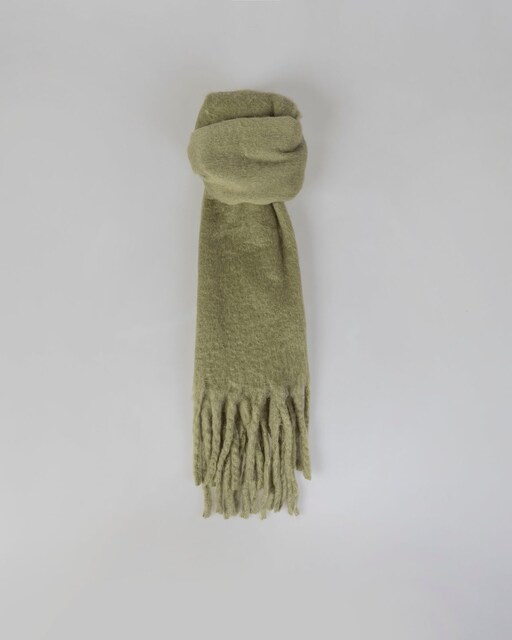 Imagem 0 de Cachecol Liso com Franjas