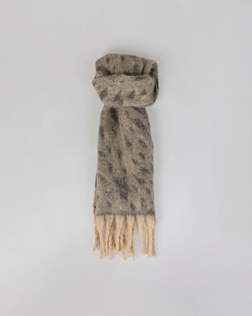 Imagem 0 de Cachecol com Efeito Mesclado e Franjas