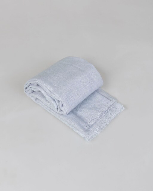 Imagem 0 de Cachecol com Estrutura e Franjas