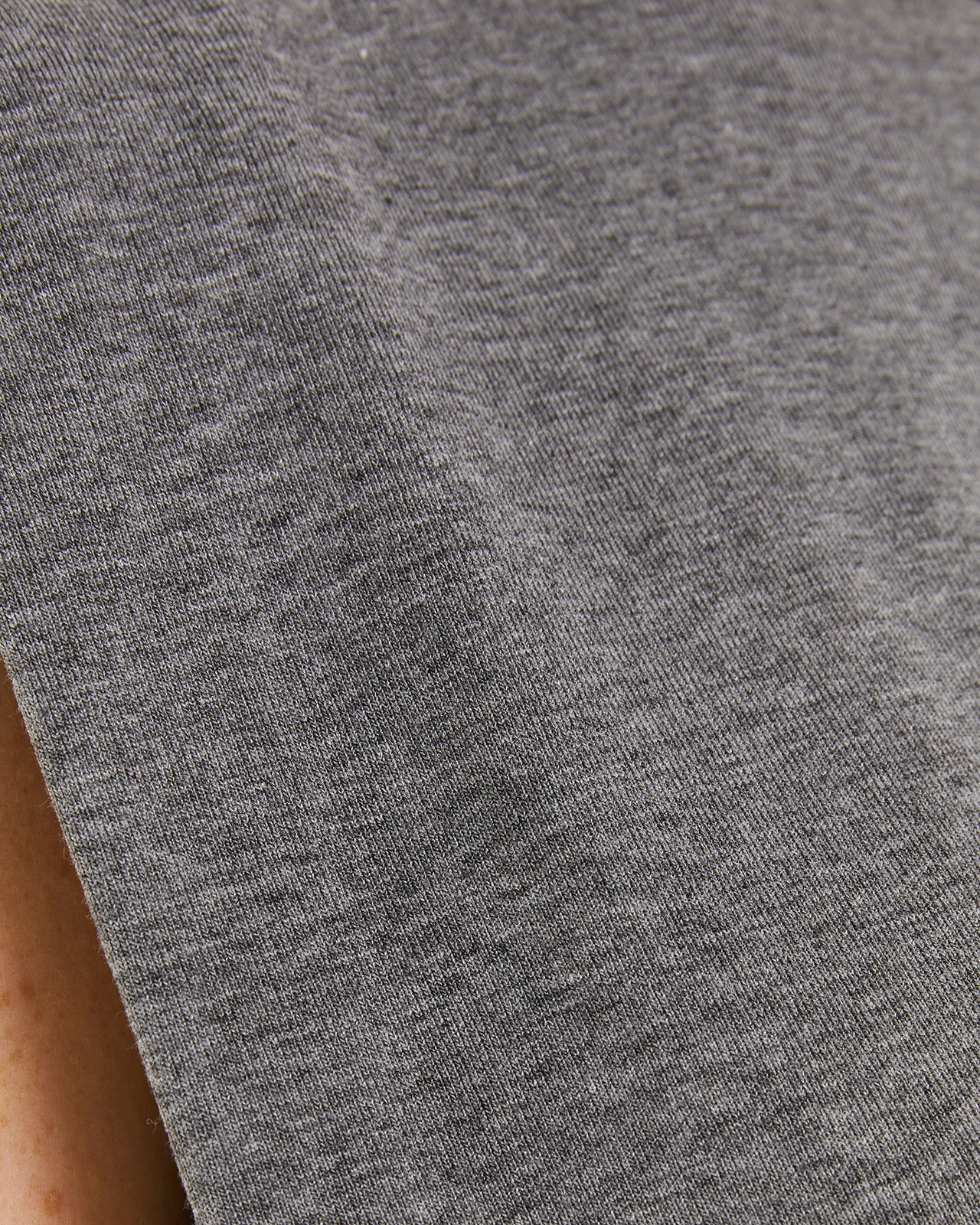 T-shirt sem Mangas de Gola Redonda Cinzento-5