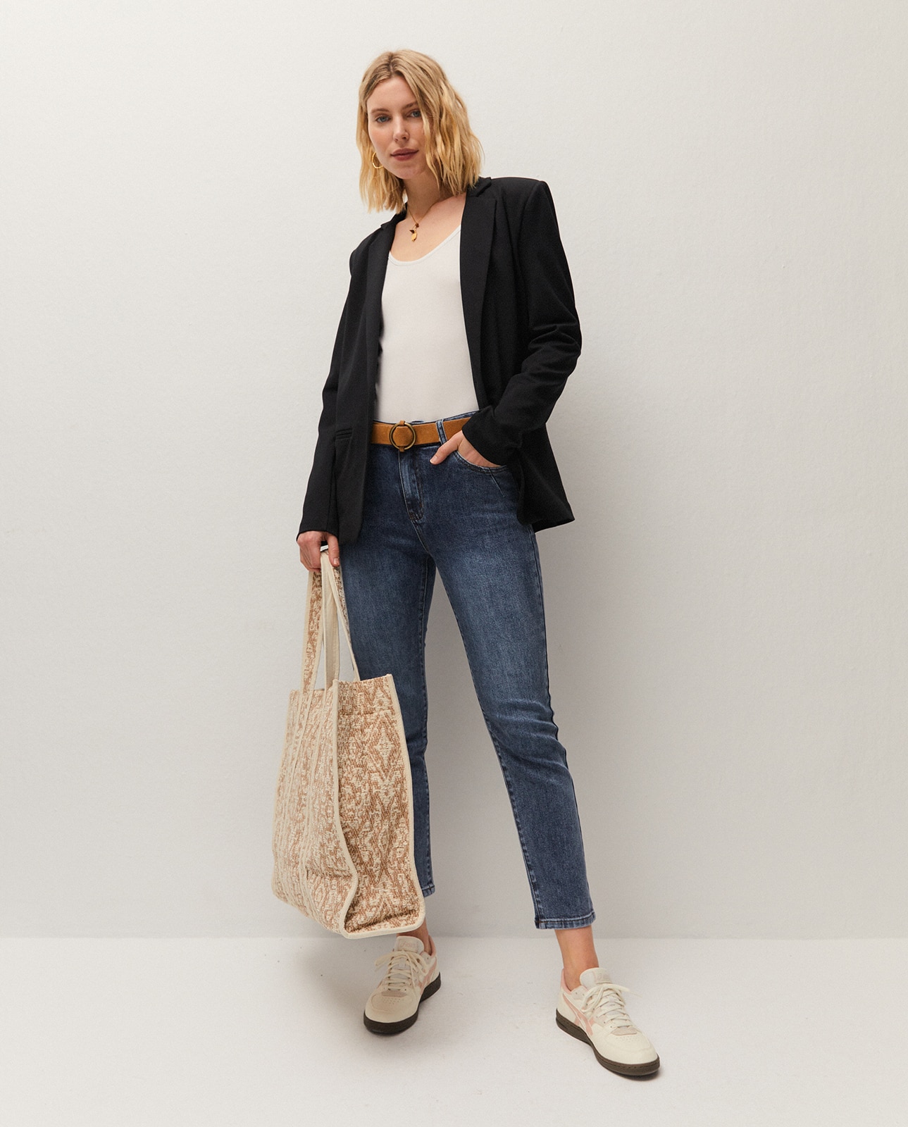 Imagem 0 de Jeans Skinny de Cinco Bolsos