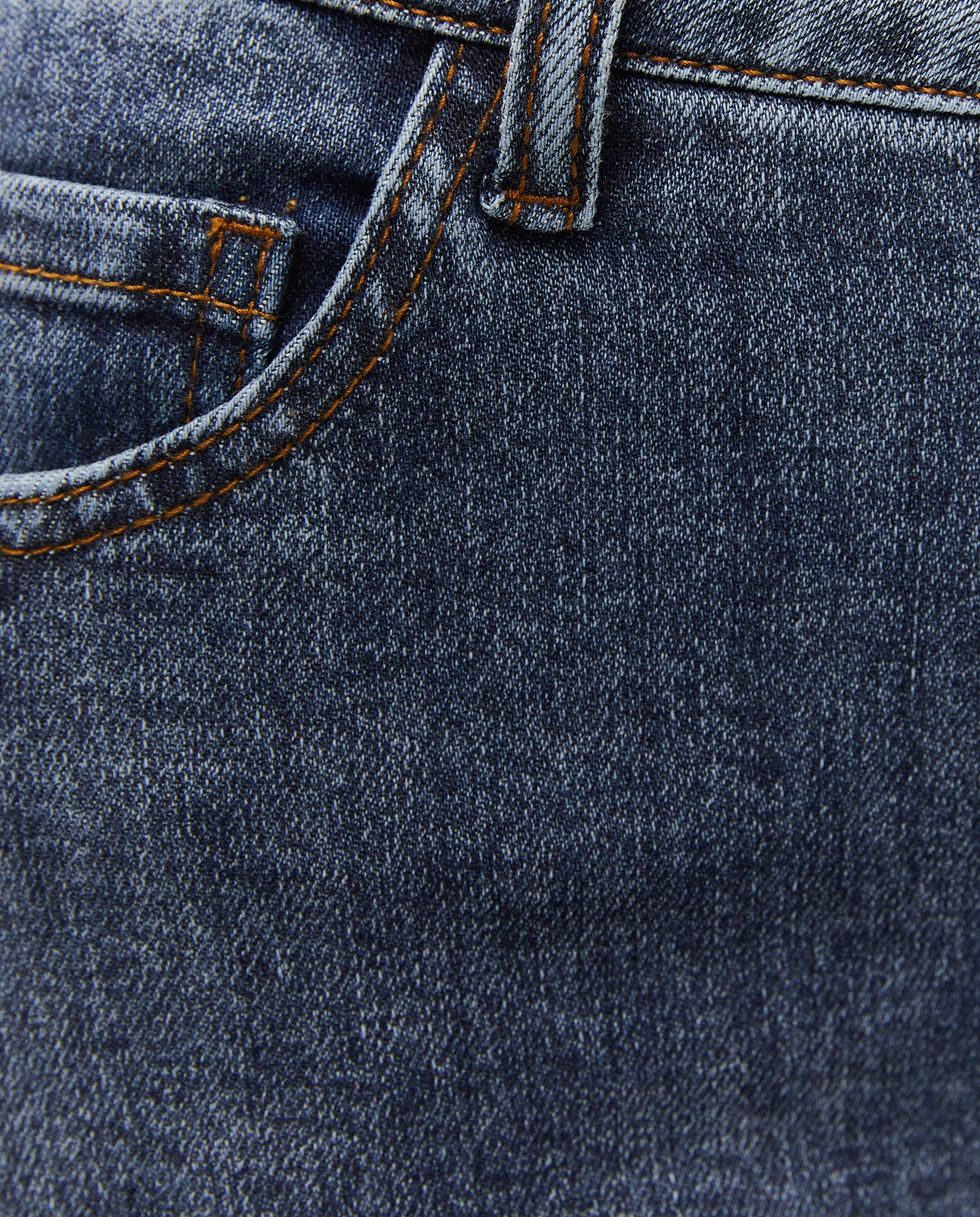 Jeans Skinny de Cinco Bolsos Azul denim-5