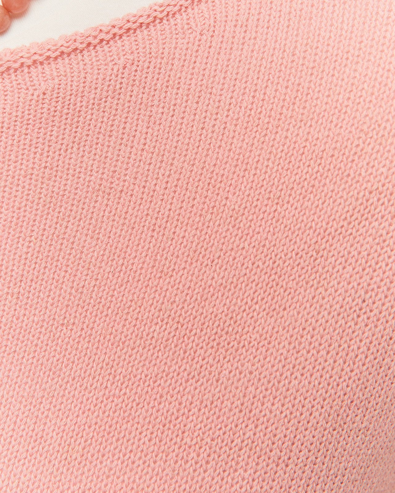 Camisola com Linho e Gola À Barco Rosa-5