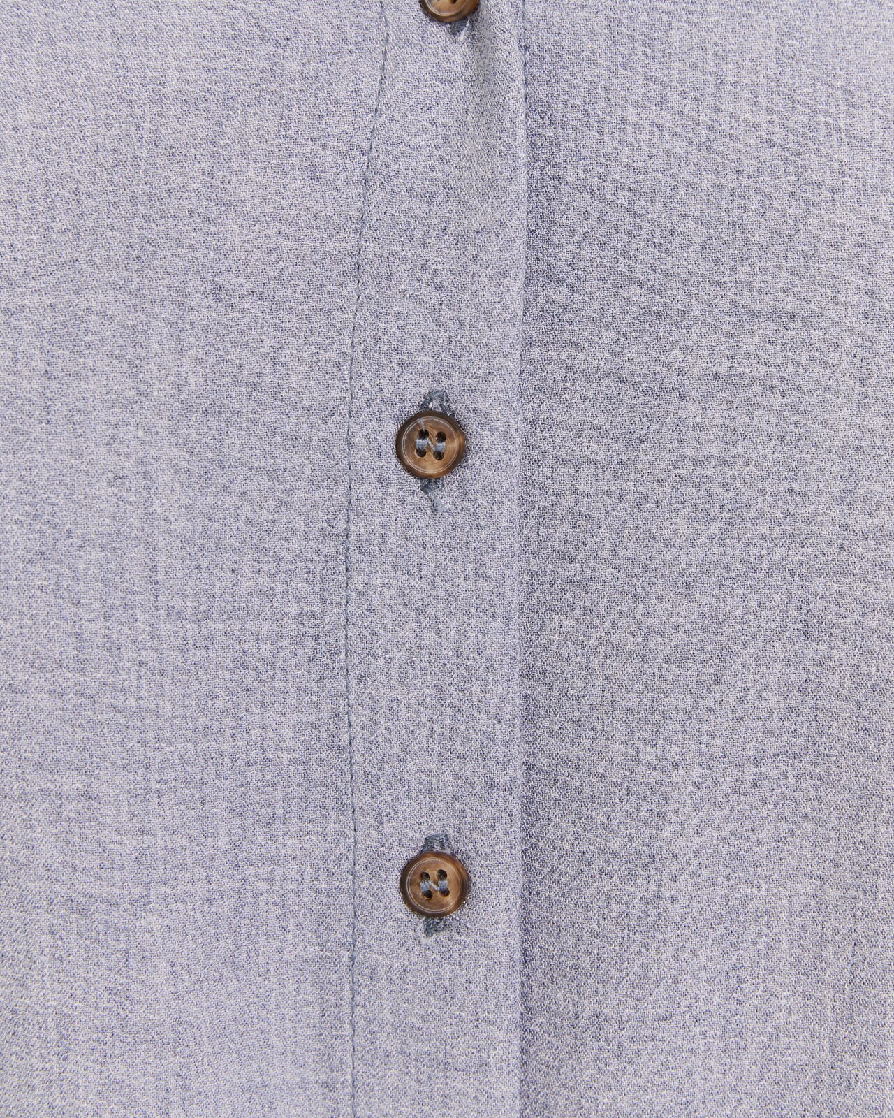 Camisa Fluida com Gola Tipo Camisa e Ombro Caído Azul-celeste-5