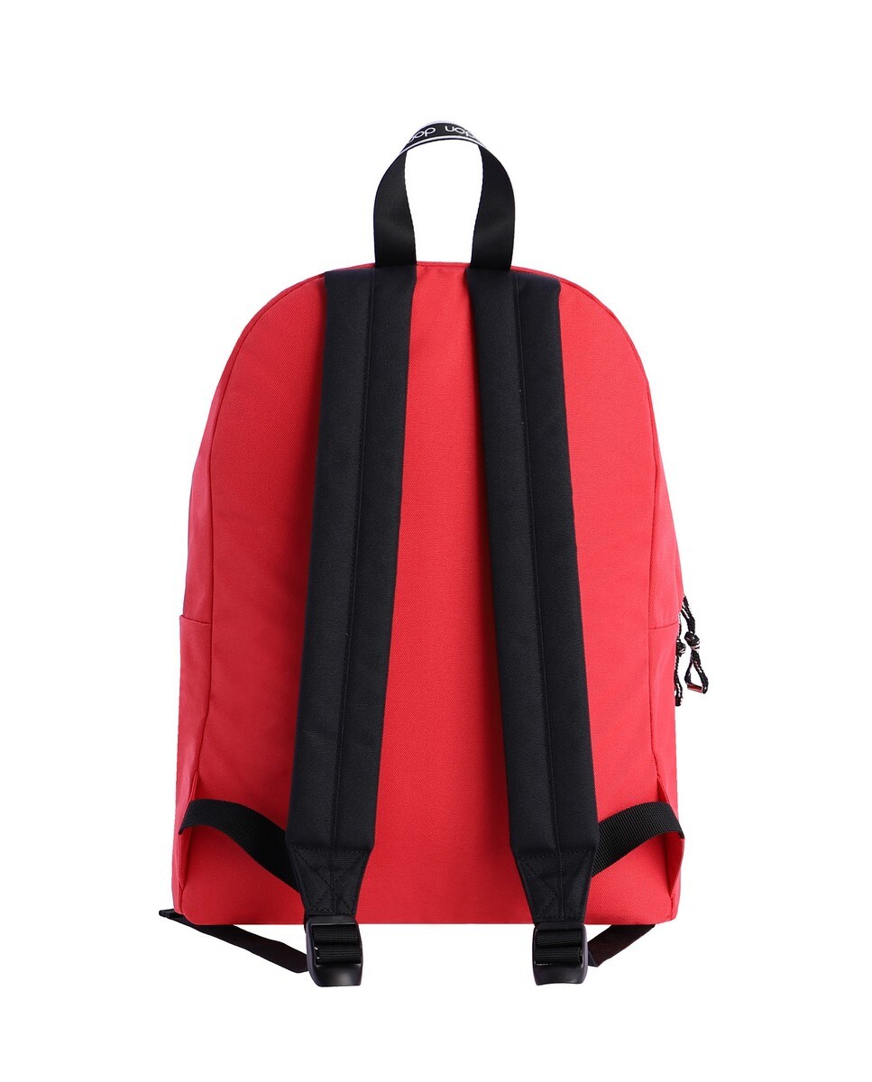 Mochila com Estojo Atina Vermelha com Fecho de Correr Vermelho-4