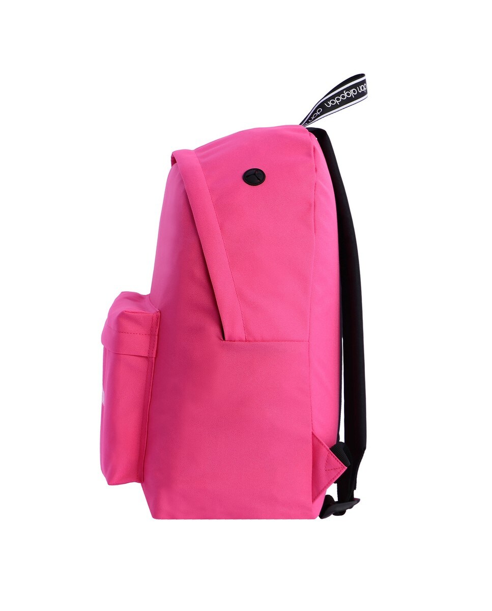 Mochila com Estojo Atina Fusia com Fecho de Correr Fúcsia-3