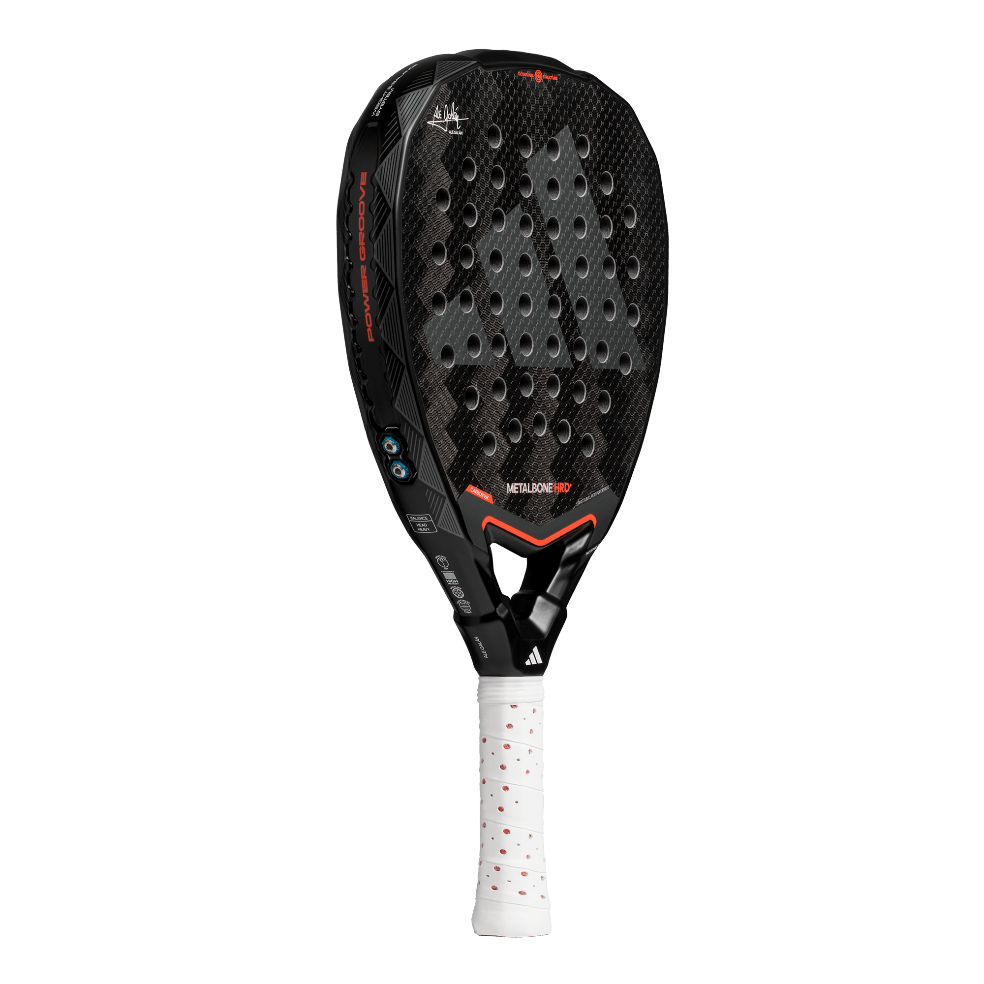 Raquete de Pádel Adidas Metalbone Hrd+ 3.4 - Ale Galán Preto-2