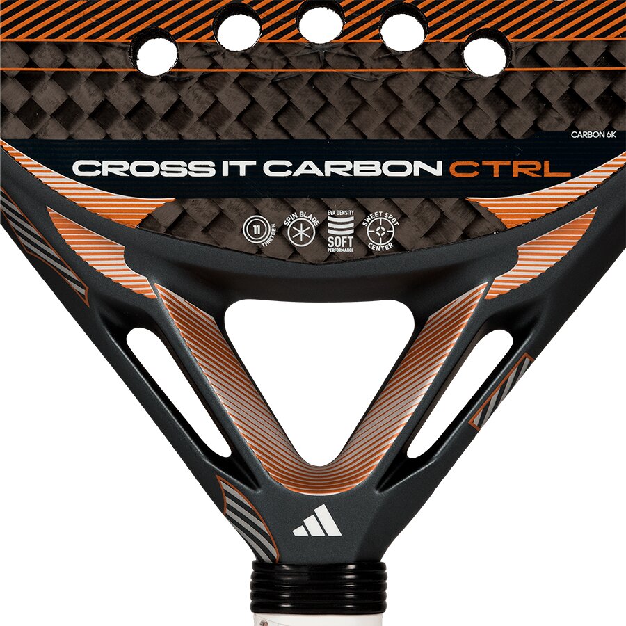 Raquete de Pádel Cross It Carbon Ctrl 2026 Adidas Metálico-6