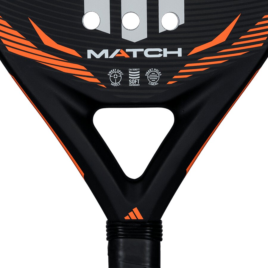 Raquete de Pádel Match Black 2026 Adidas Laranja-6