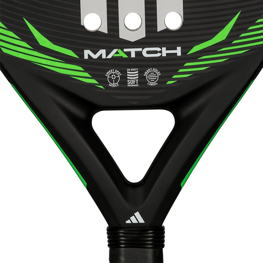 Raquete de Pádel Match Black Lime 2026 Adidas Verde-6