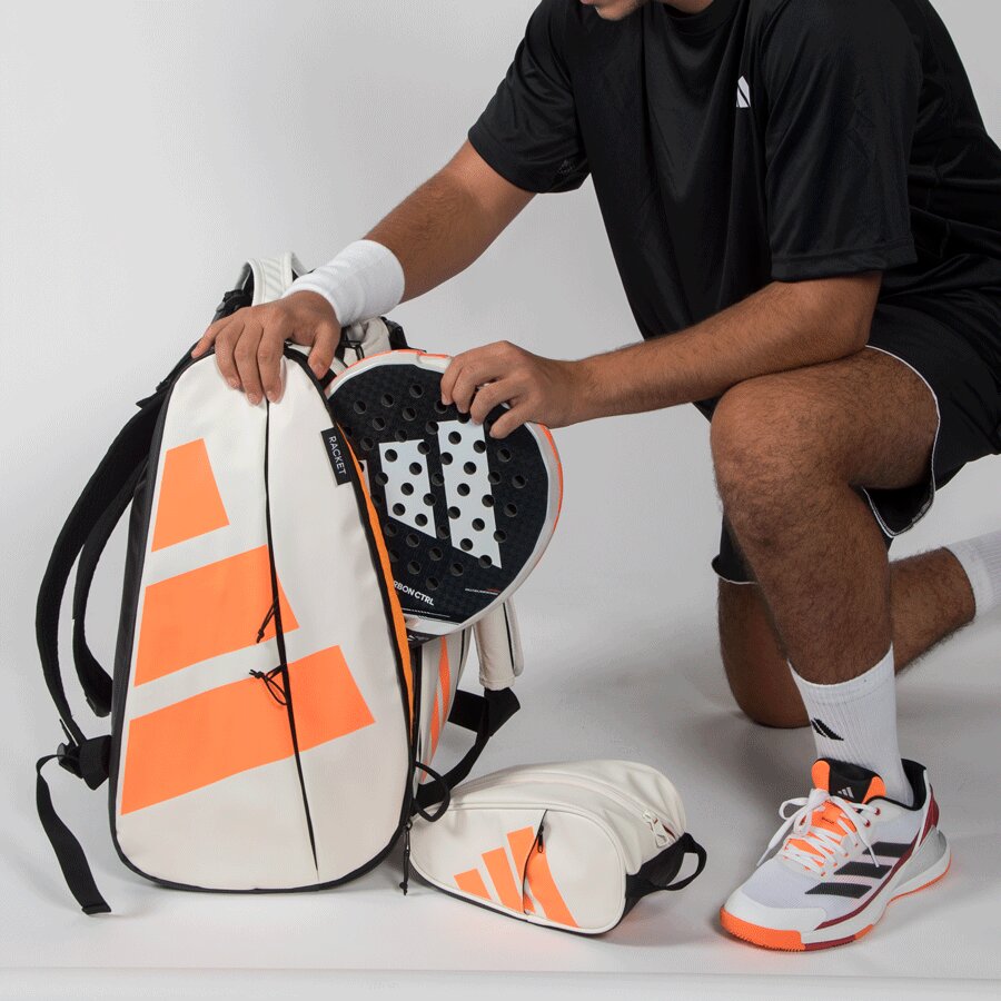 Mala de Pádel Multigame White 2026 Adidas Laranja-5