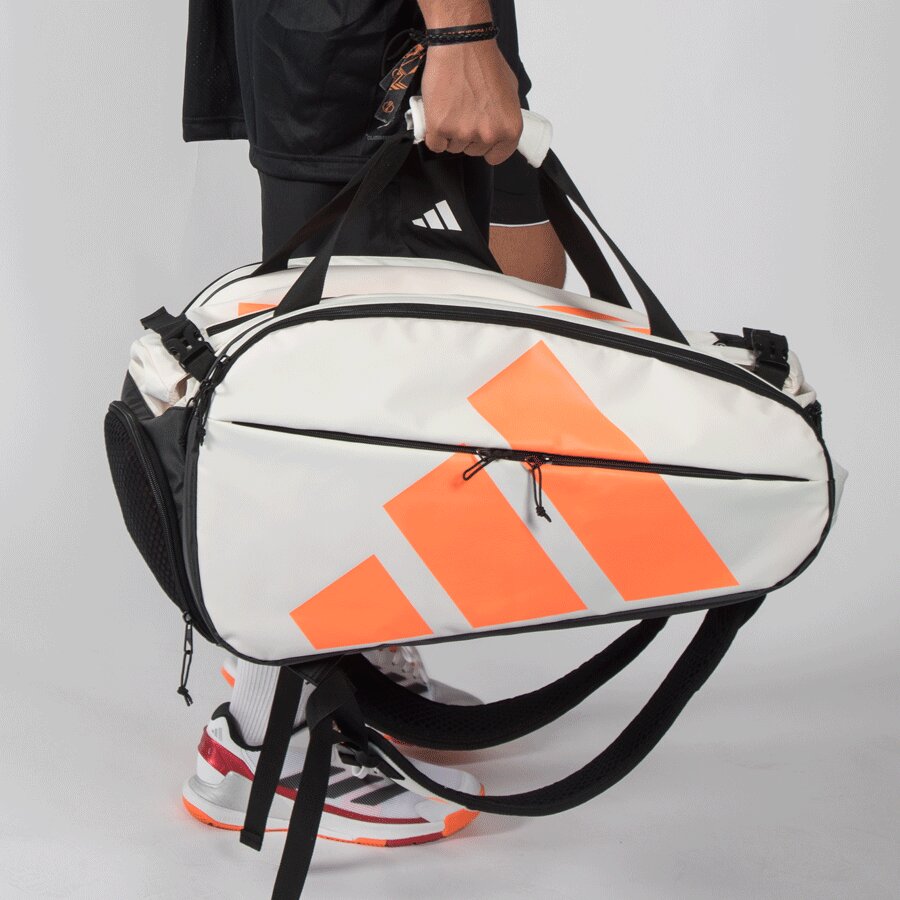 Mala de Pádel Multigame White 2026 Adidas Laranja-6