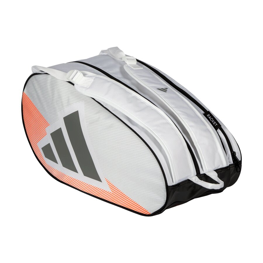 Mala de Padel Control White 2026 Adidas Laranja-2