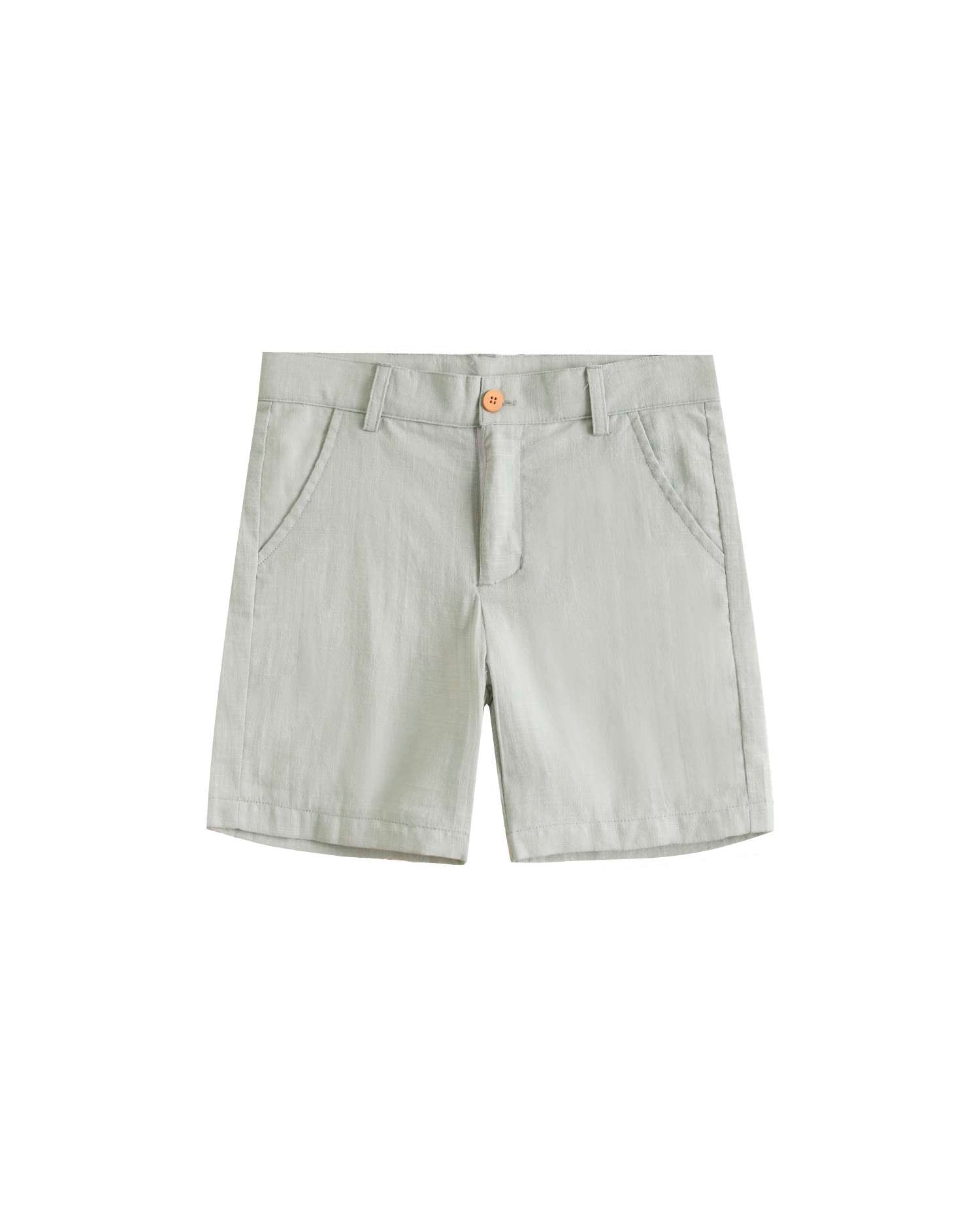 Bermudas Lisa com Cintura Ajustável Dadati Verde-claro-1