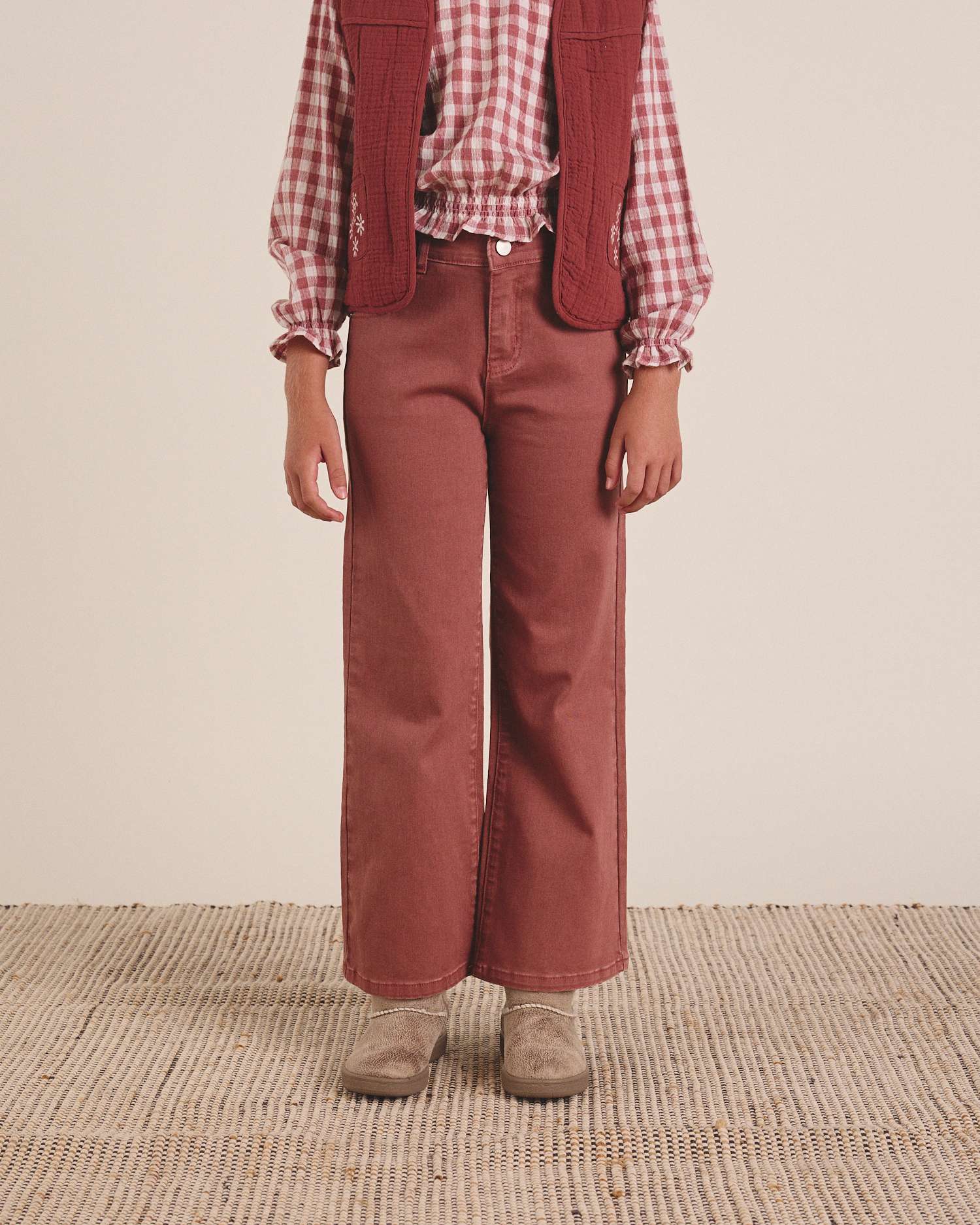 Imagem 0 de Calças Compridas Culotte Infantil