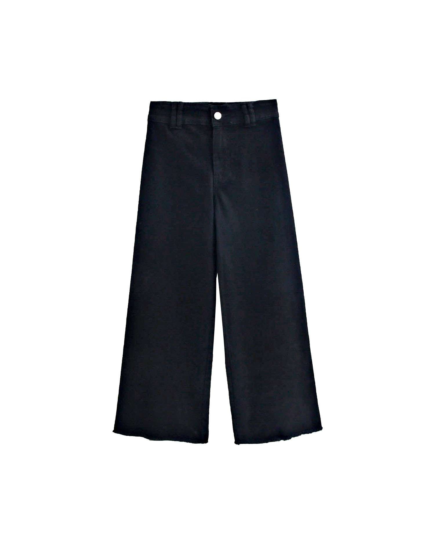 Calças Culotte Infantil Preto-1
