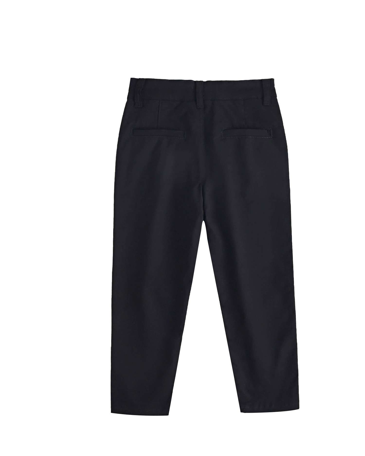Calças Infantil Tipo Calças Chino Preto-2