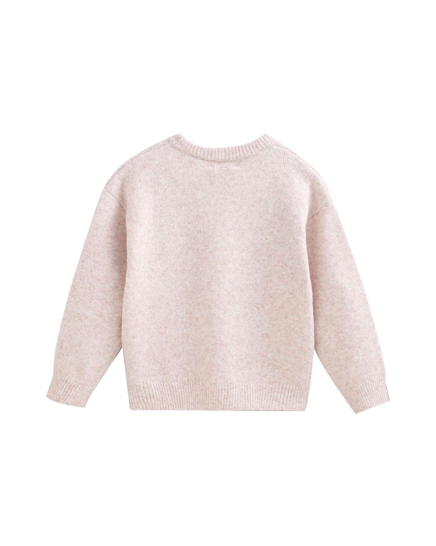 Camisola de Malha Infantil Natural-3