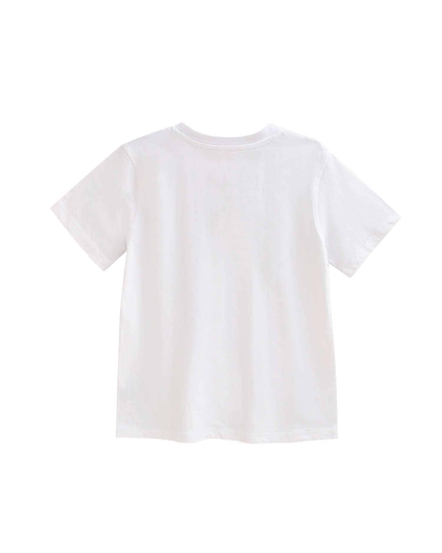 T-shirt Infantil com Desenho de Ovelha Snowboarding Dadati Branco-2