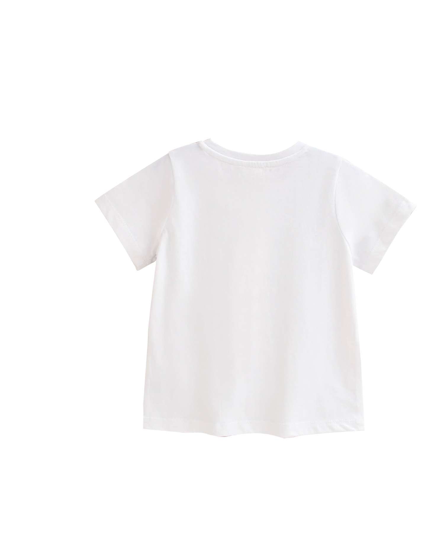 T-shirt Infantil com Desenho de Ouriço Dadati Branco-2