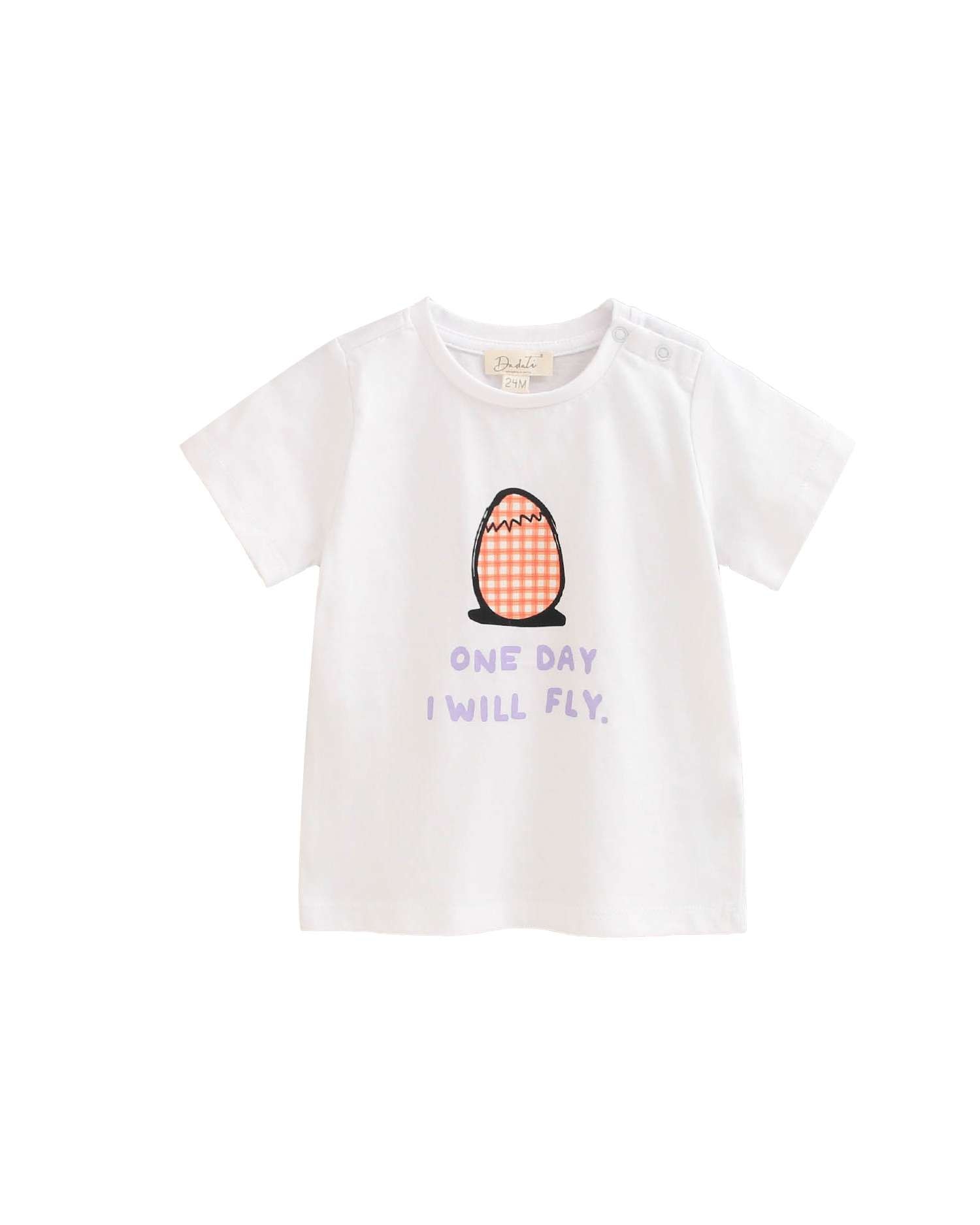 Imagem 0 de T-shirt para Bebé com Desenho One Day I Will Fly
