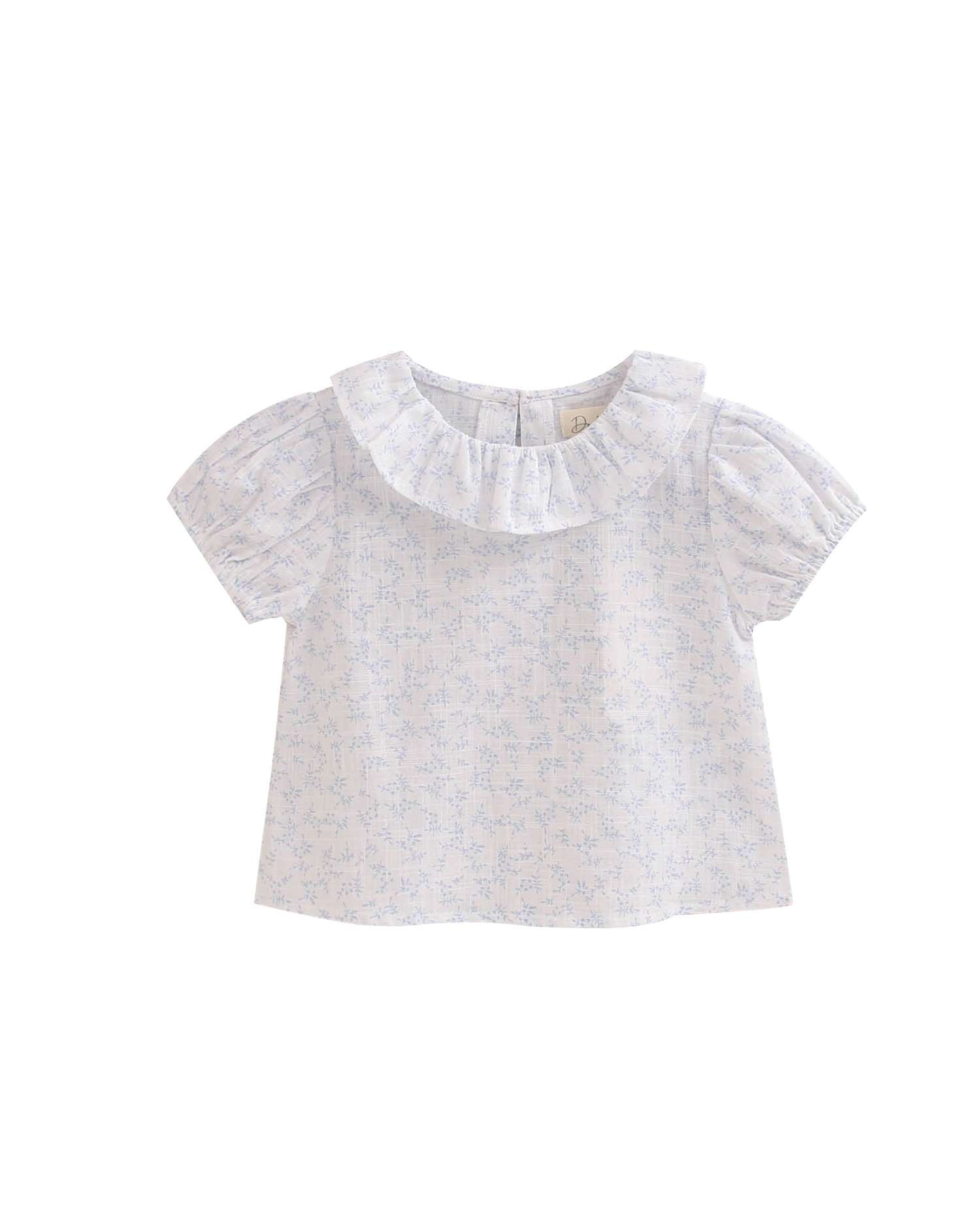 Blusa para Bebé com Detalhes Branco-1