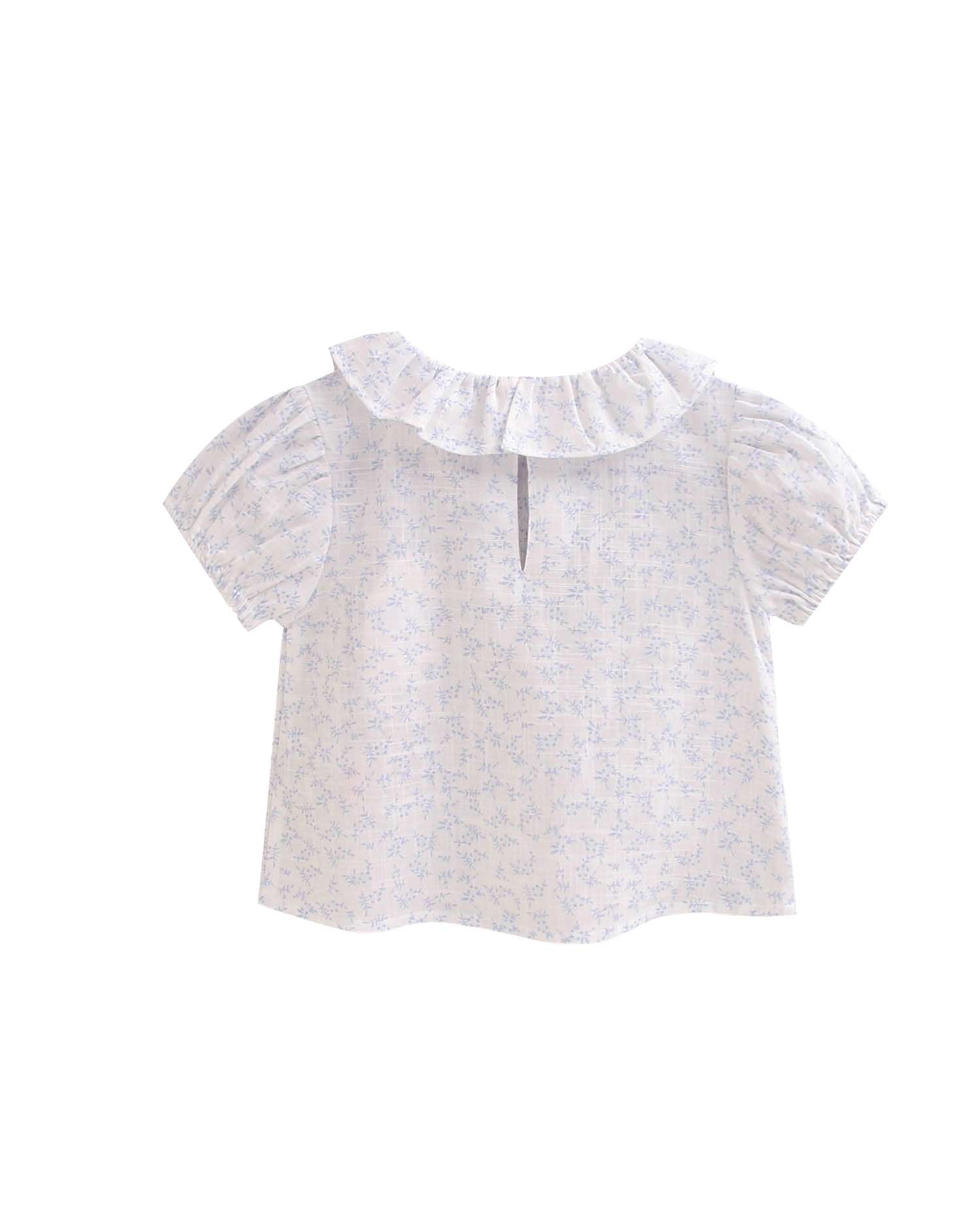 Blusa para Bebé com Detalhes Branco-2
