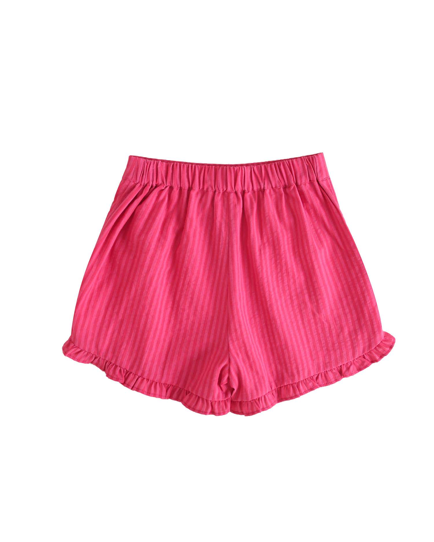 Short Infantil com Folhos na Bainha Dadati Rosa-pastilha-4