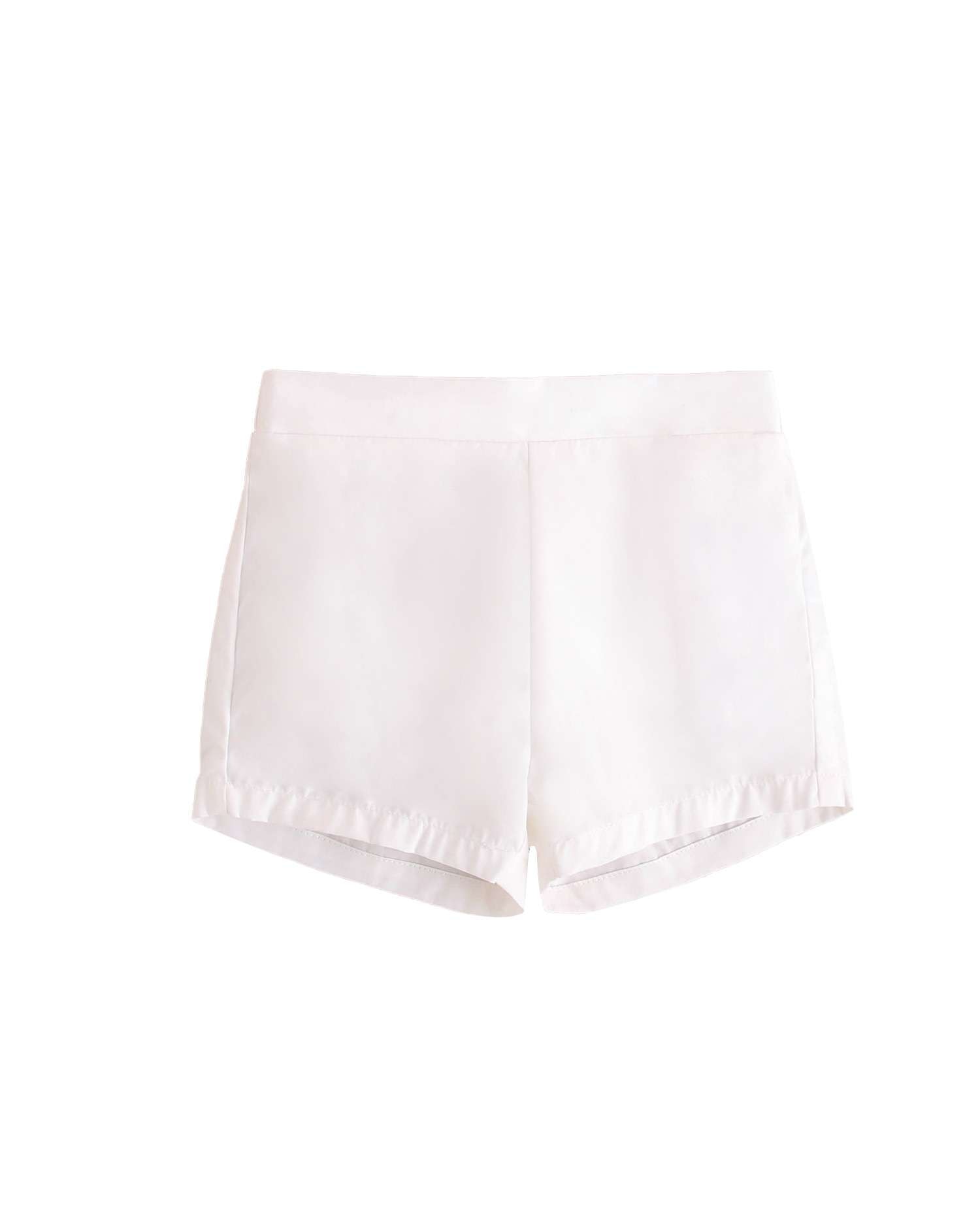 Short para Bebé de Algodão Dadati Branco-1