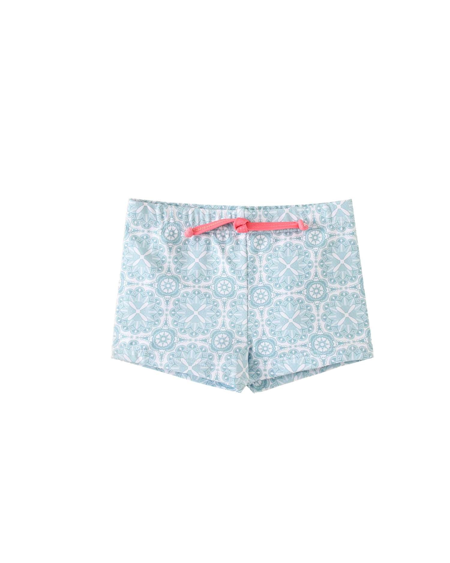 Boxers para Bebé com Estampado Retro Céu Azul-celeste-1