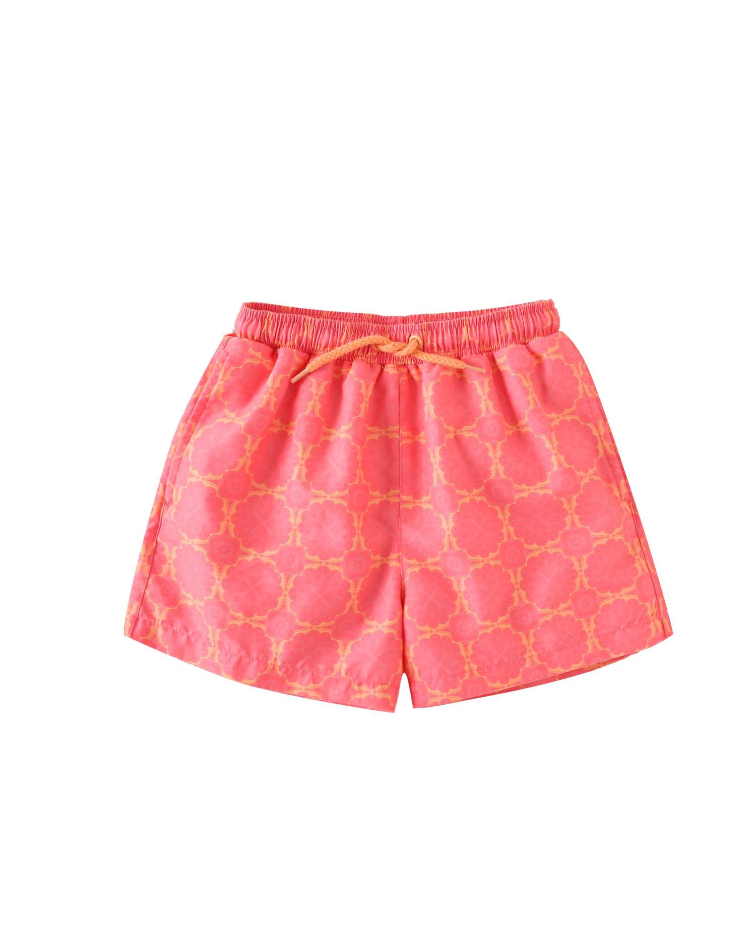 Imagem 0 de Fato de Banho Infantil Estampado Retro com Cordão de Ajuste