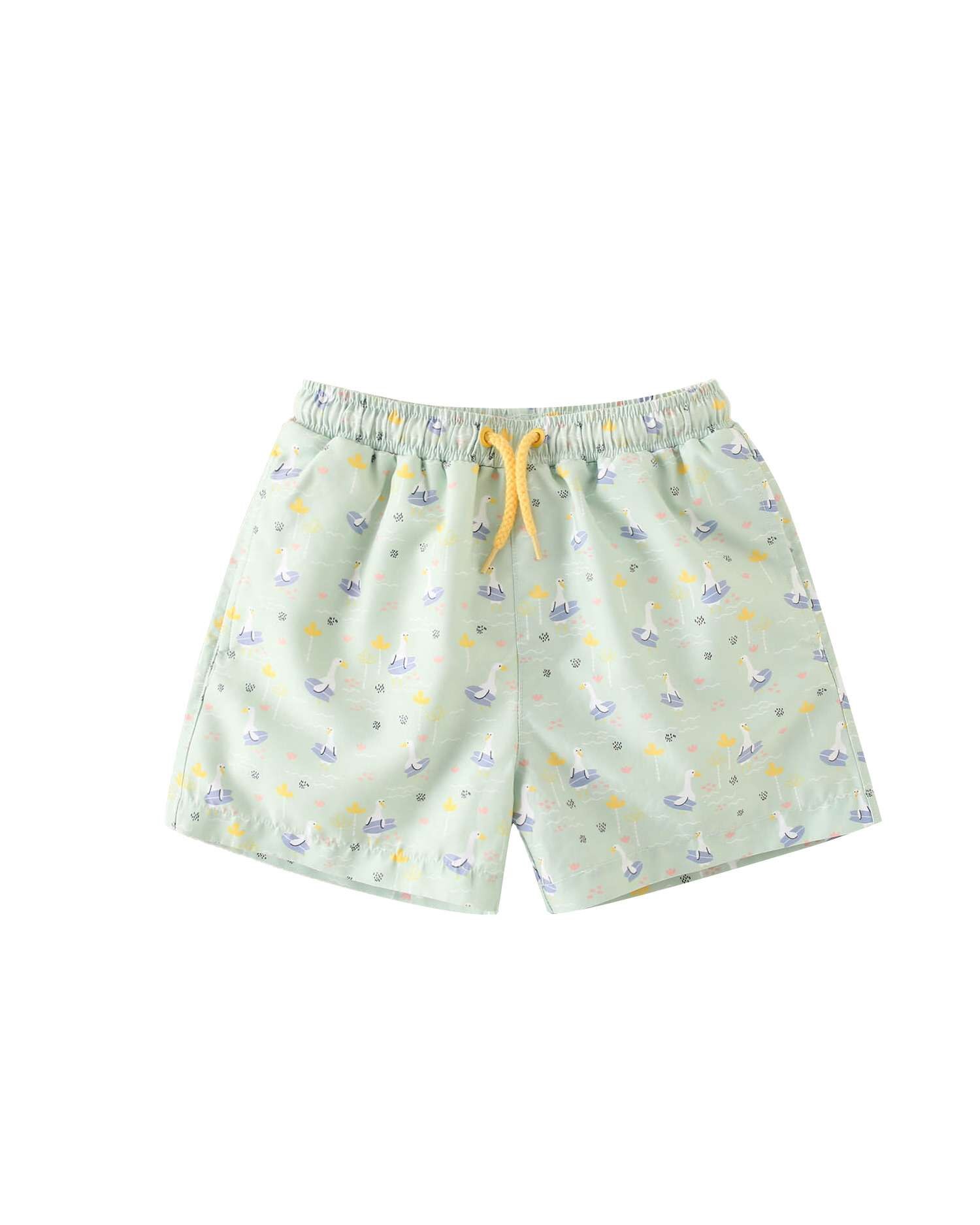 Imagem 0 de Fato de Banho Infantil Água com Estampado de Gansos