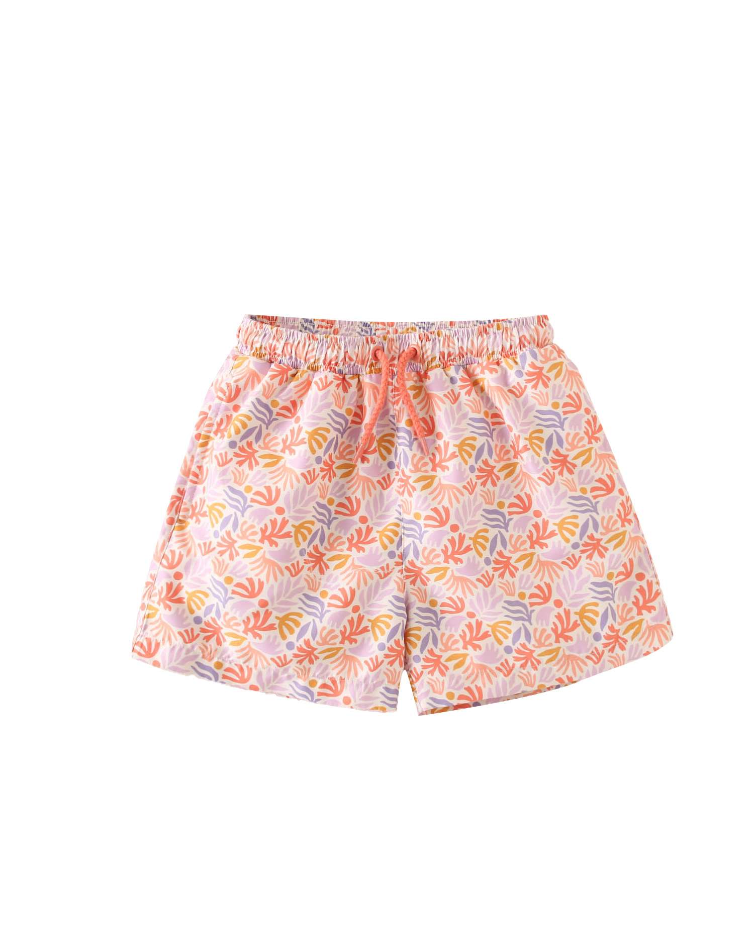 Imagem 0 de Fato de Banho Infantil com Estampado Floral e Cordão de Ajuste