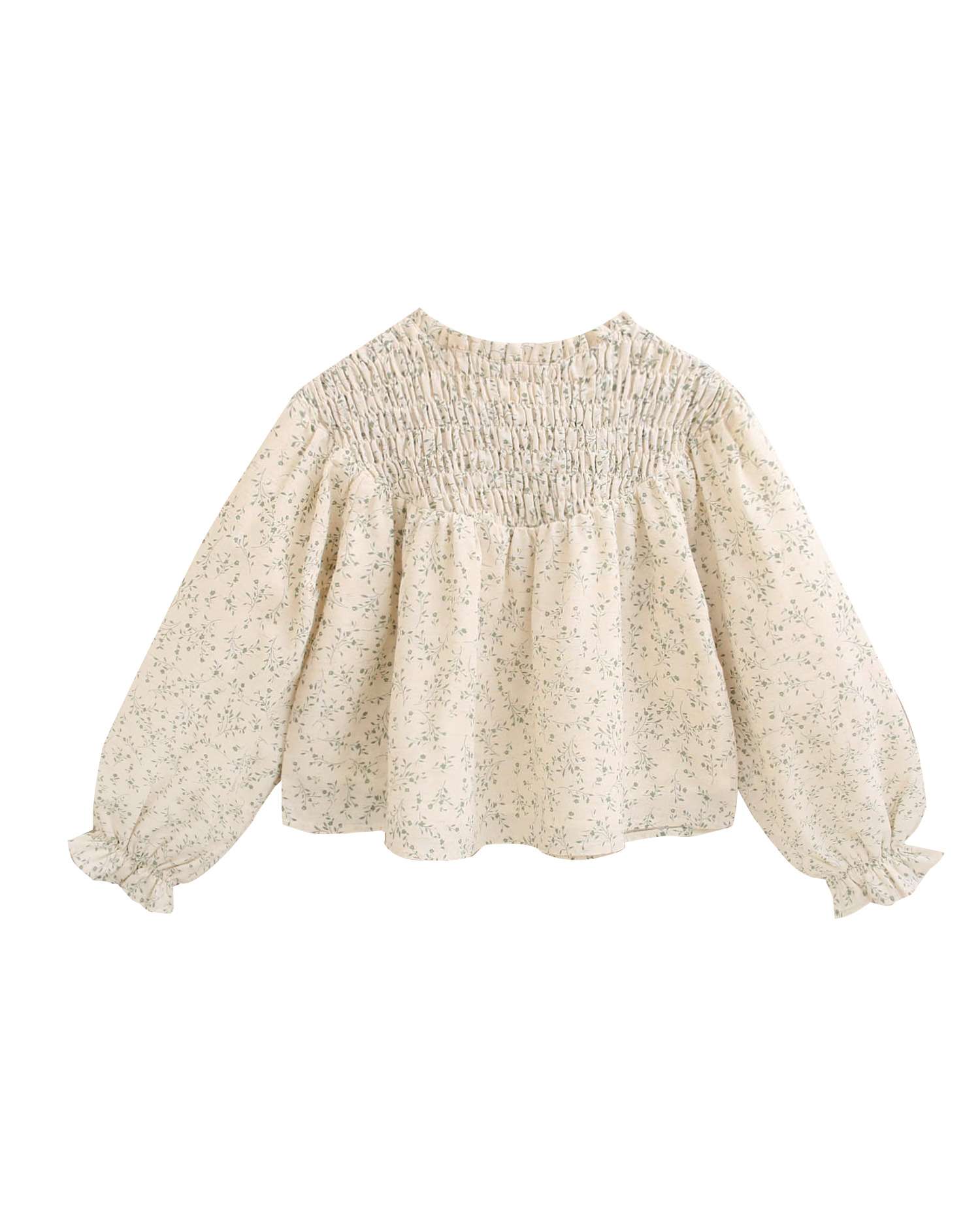 Imagem 0 de Blusa em Cru com Estampado Floral