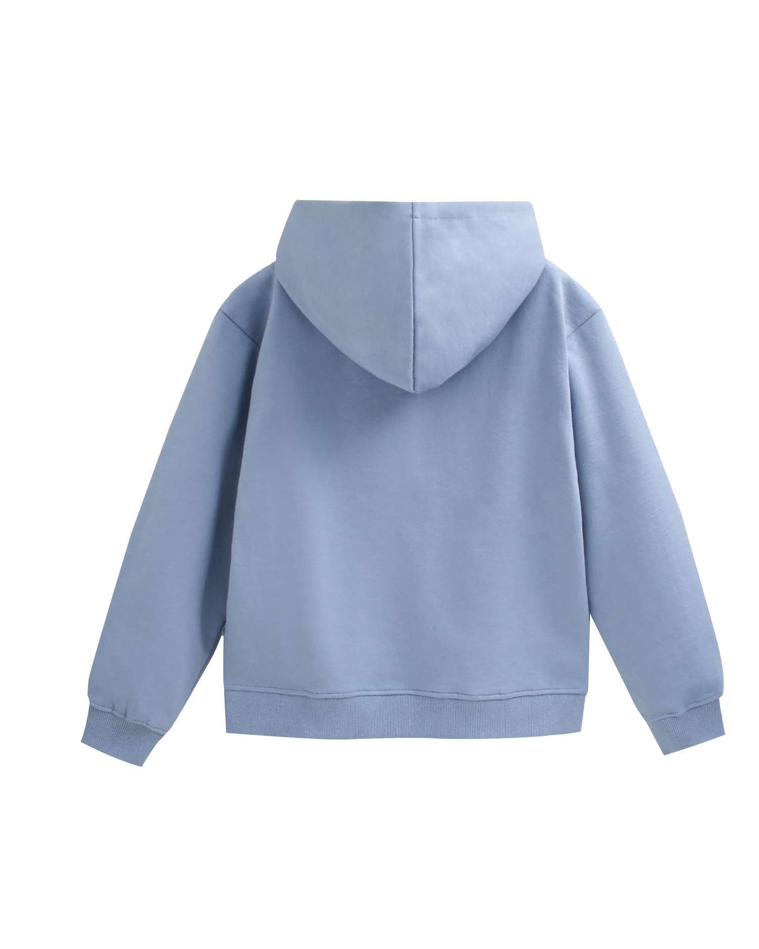Sweat Infantil com Capuz Azul-claro-4