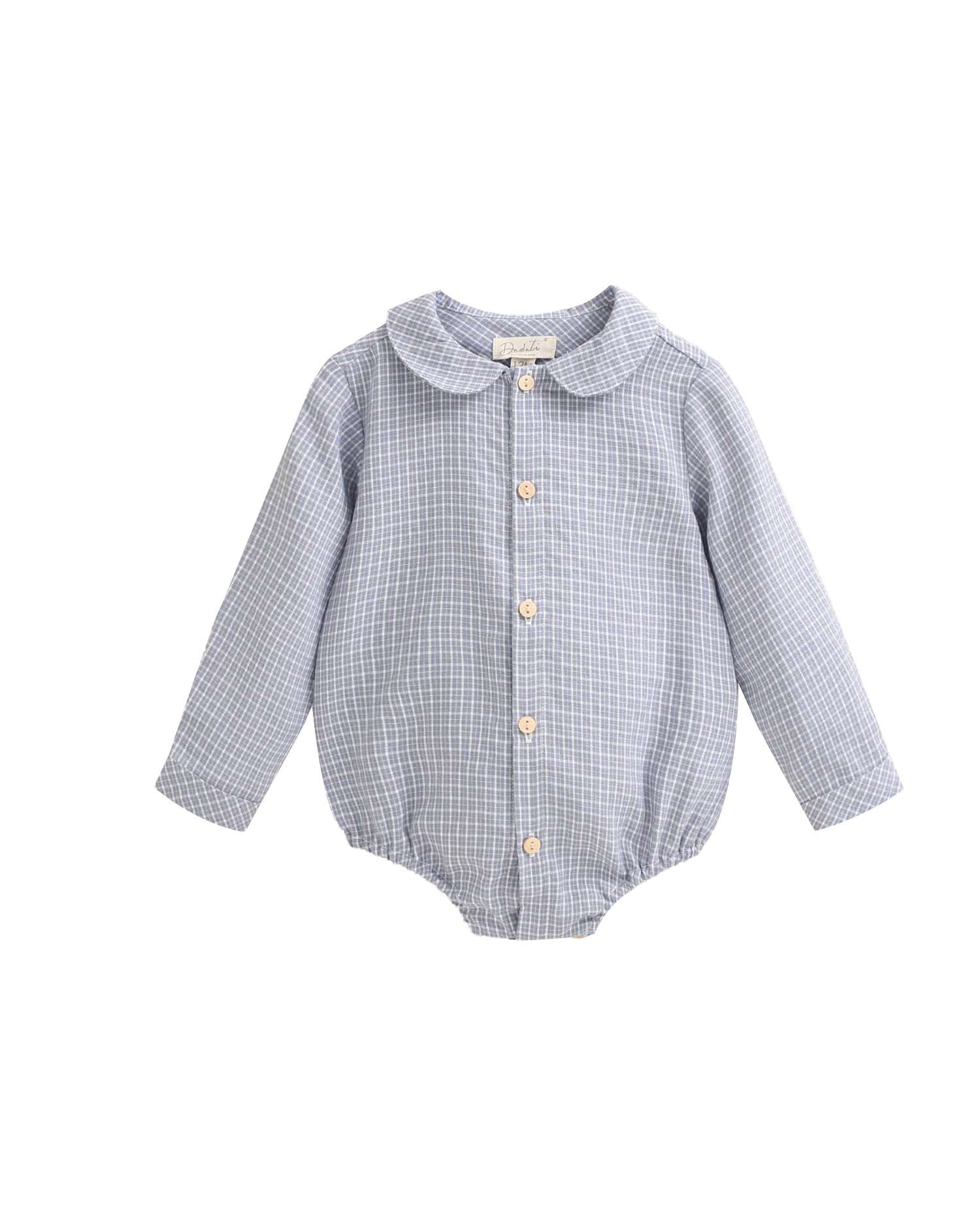 Imagem 0 de Macacão Curto para Bebé Aos Quadrados Vichy