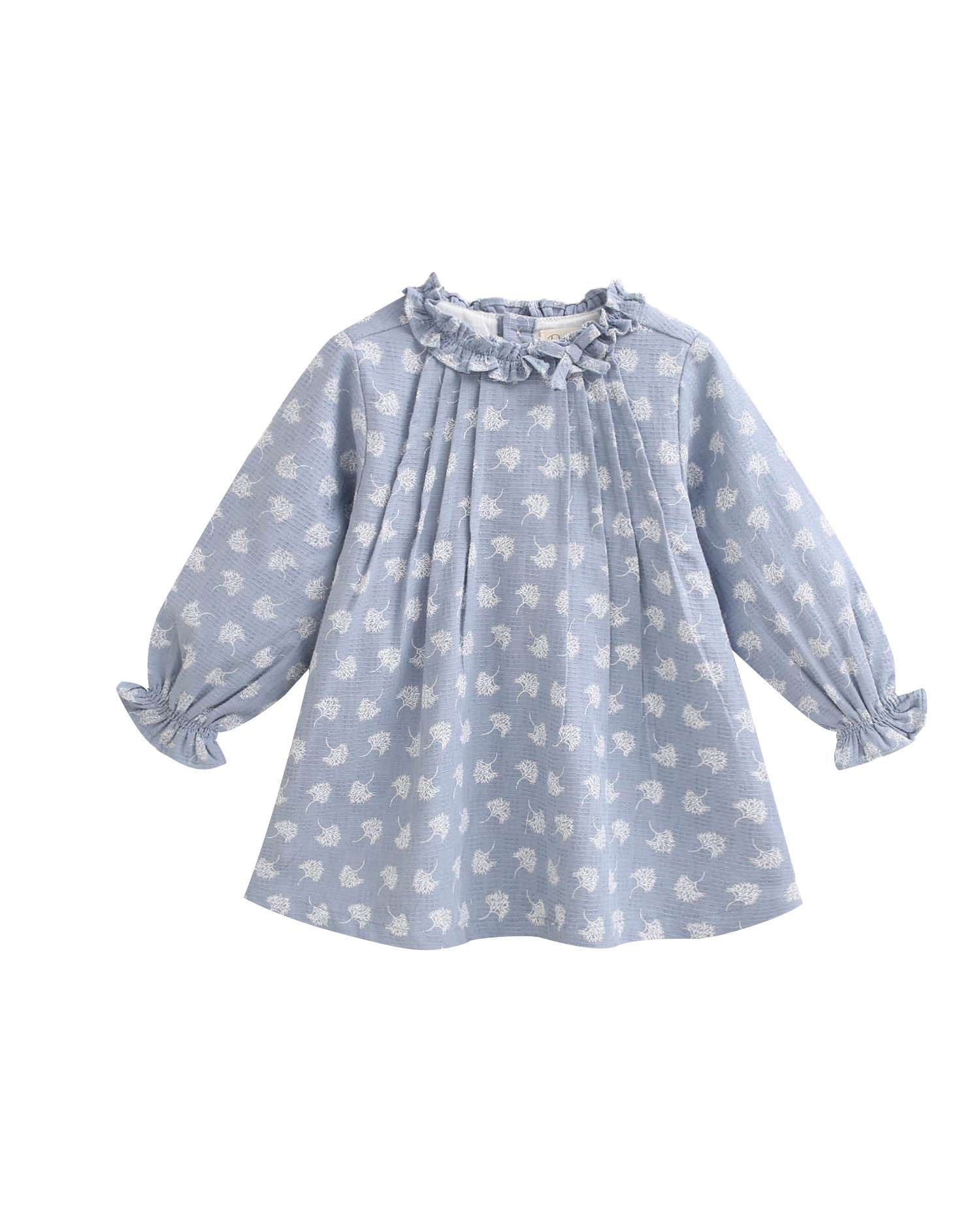 Imagem 0 de Vestido para Bebé com Estampado de Folhas