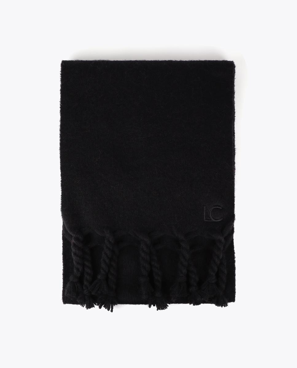 Imagem 0 de Cachecol Liso com Franjas Grossas