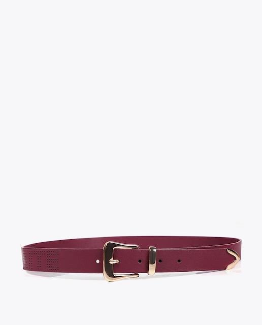 Imagem 0 de Cinto com Logo Perfurado