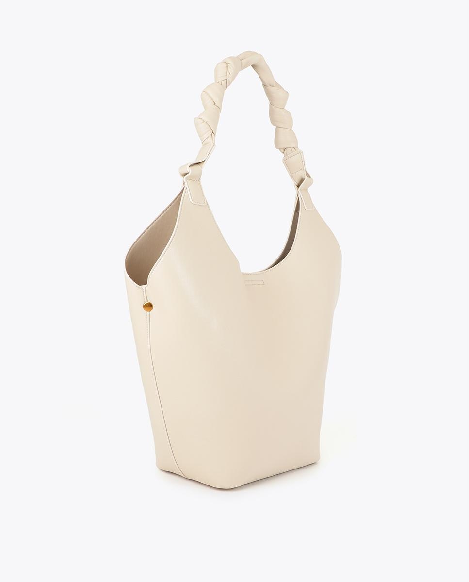Mala Shopper com Alça de Nós e Base Reforçada Cru-4