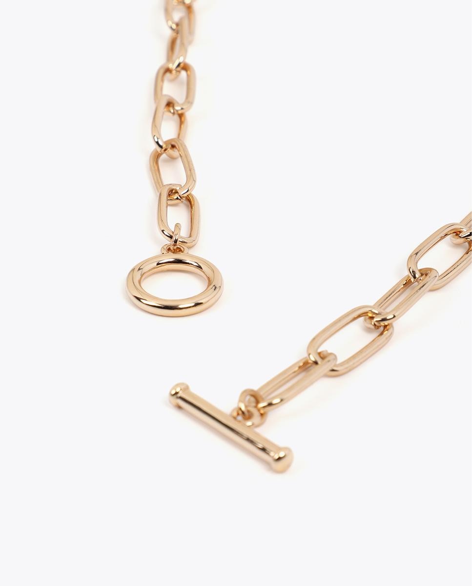 Colar Multiposições Coração Infinito Dourado-4