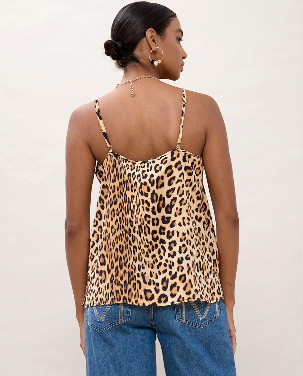Lingerie Animal Print Preto / Natural-3