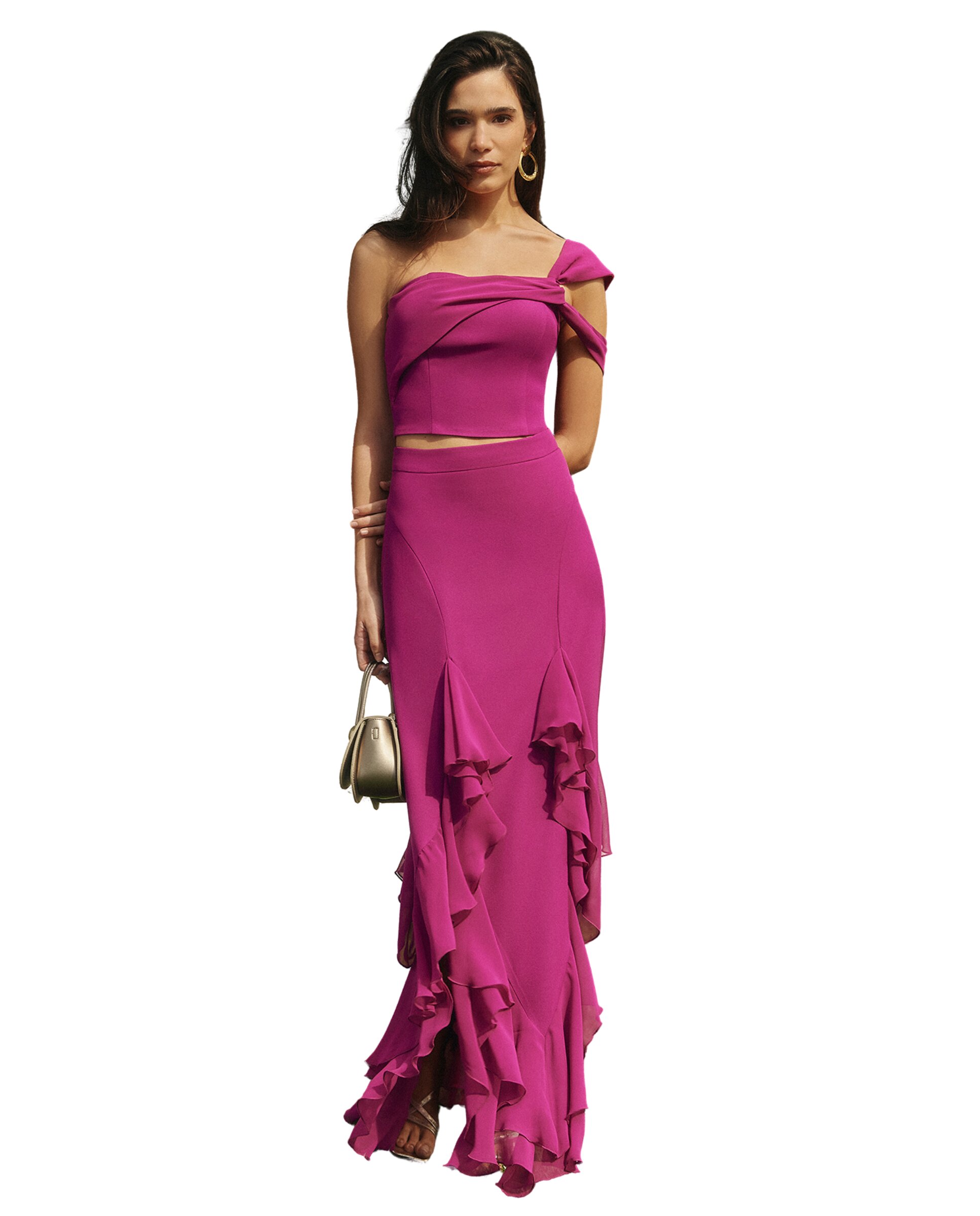 Imagem 0 de Top com Alça de Duplo Cruzado Assimétrico