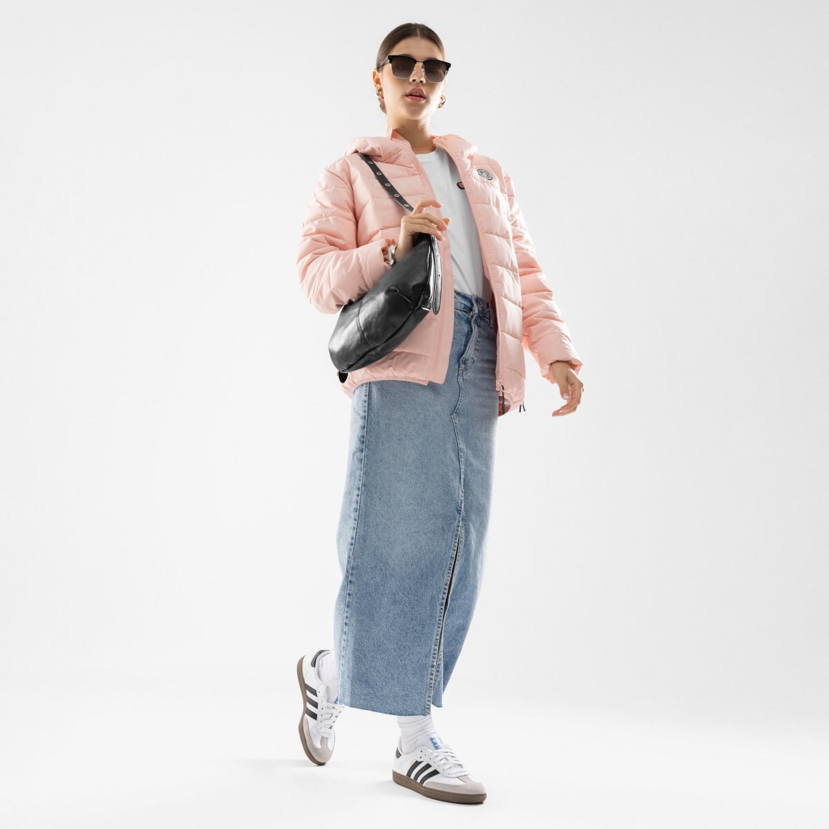 Casaco Acolchoado Resistente à Água Lifestyle Hokkai-w Rosa-3