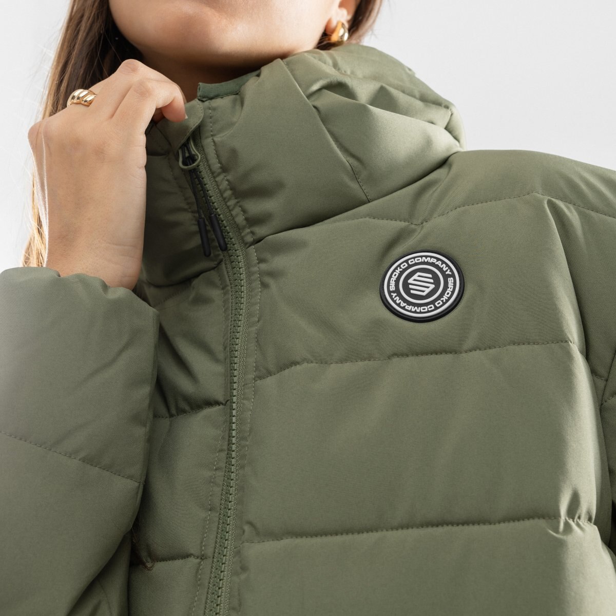 Casaco Acolchoado Resistente à Água Lifestyle Sval-w Verde-4