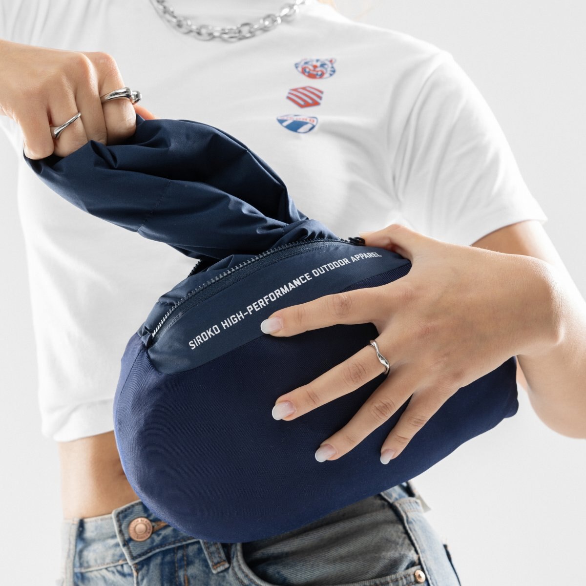 Casaco Acolchoado Resistente à Água Lifestyle Argus-w Azul-6