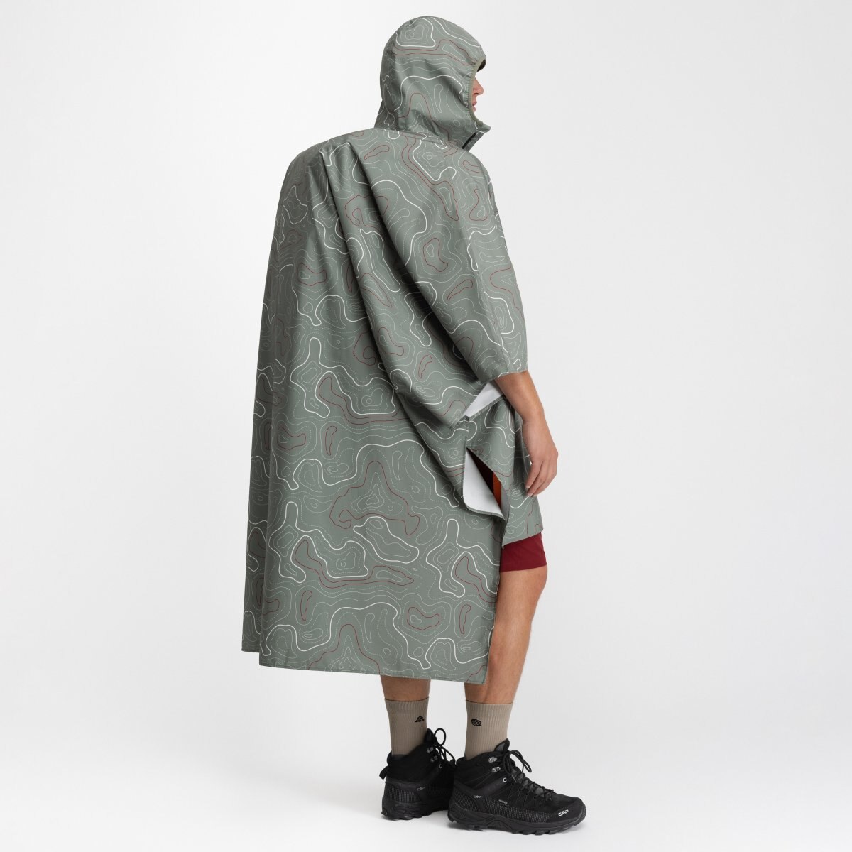 Poncho Impermeável Montanha Rinjani Green Siroko Verde-2